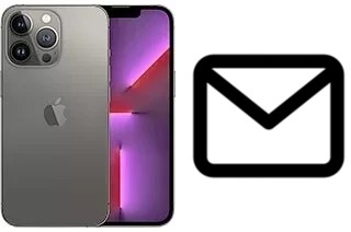 Configurer le courrier dans Apple iPhone 13 Pro