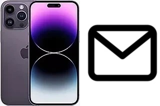 Configurer le courrier dans Apple iPhone 14 Pro Max