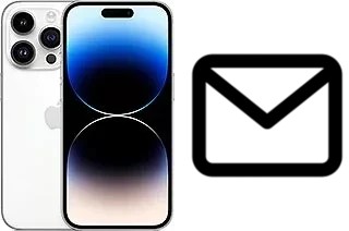 Configurer le courrier dans Apple iPhone 14 Pro