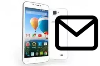 Configurer le courrier dans Archos 59 Xenon