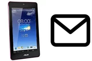 Configurer le courrier dans Asus Memo Pad HD7 16 GB