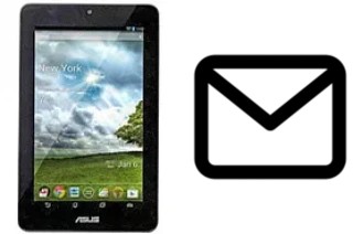 Configurer le courrier dans Asus Memo Pad ME172V