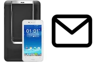 Configurer le courrier dans Asus PadFone mini