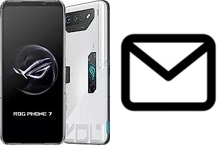 Configurer le courrier dans Asus ROG Phone 7 Ultimate