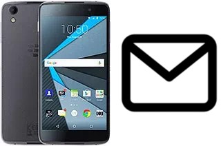 Configurer le courrier dans BlackBerry DTEK50