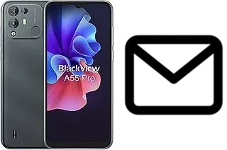 Configurer le courrier dans Blackview A55 Pro