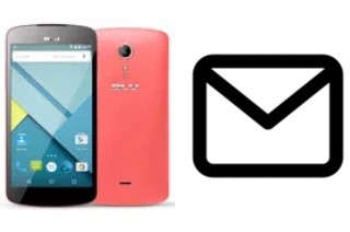 Configurer le courrier dans BLU Studio X Plus