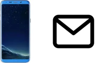 Configurer le courrier dans Bluboo S8+