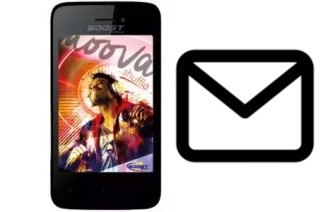 Configurer le courrier dans Boost Moova Shuffle