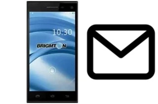 Configurer le courrier dans Brigmton BPhone 502QC