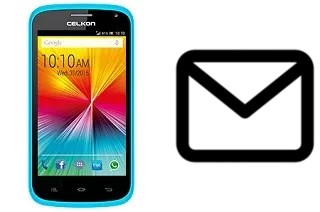 Configurer le courrier dans Celkon A407