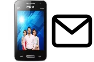 Configurer le courrier dans CKK-mobile CKK mobile C707