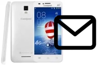 Configurer le courrier dans Coolpad 8705