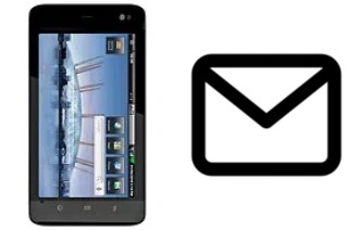 Configurer le courrier dans Dell Streak