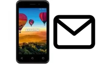 Configurer le courrier dans Digma Linx Alfa 3G