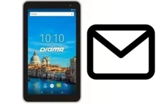 Configurer le courrier dans Digma Optima 7017N 3G