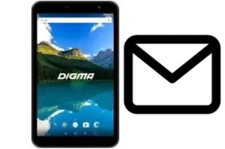 Configurer le courrier dans Digma Optima 8019N 4G