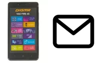 Configurer le courrier dans Digma Vox Fire 4G