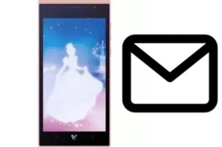 Configurer le courrier dans Disney Mobile DM001C Princess