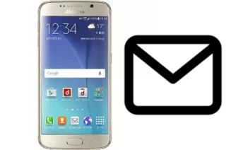 Configurer le courrier dans DoCoMo SC-05G