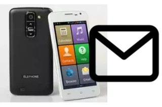 Configurer le courrier dans Elephone G3