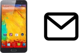 Configurer le courrier dans Elephone P8