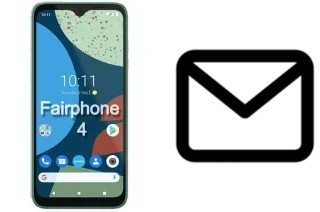 Configurer le courrier dans Fairphone 4