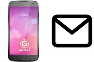 Configurer le courrier dans Gigabyte GSmart Saga S3