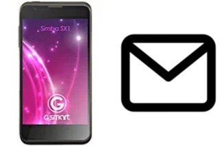 Configurer le courrier dans Gigabyte GSmart Simba SX1