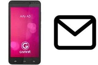 Configurer le courrier dans Gigabyte GSmart Arty A3