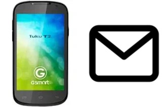 Configurer le courrier dans Gigabyte GSmart Tuku T2