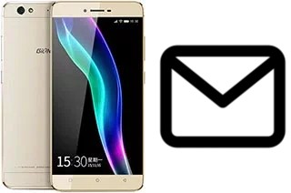 Configurer le courrier dans Gionee S6