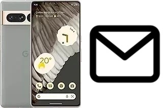 Configurer le courrier dans Google Pixel 7 Pro
