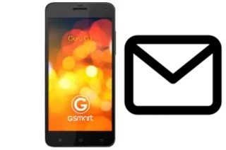 Configurer le courrier dans GSmart Guru G1