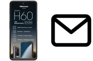 Configurer le courrier dans HiSense H60 Zoom