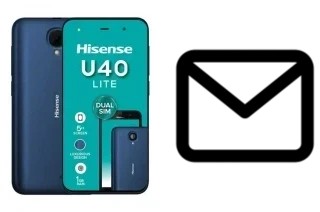 Configurer le courrier dans HiSense U40 Lite