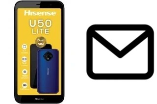 Configurer le courrier dans HiSense U50 Lite