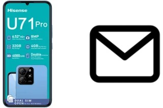 Configurer le courrier dans HiSense U71 Pro