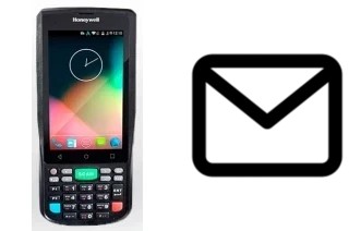 Configurer le courrier dans Honeywell Scanpal EDA50K