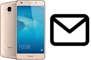 Configurer le courrier dans Honor 5c