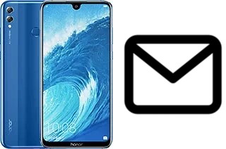 Configurer le courrier dans Honor 8X Max