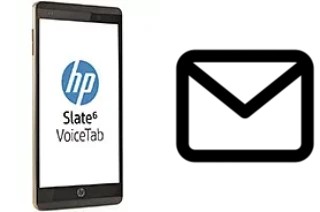 Configurer le courrier dans HP Slate6 VoiceTab