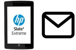 Configurer le courrier dans HP Slate7 Extreme