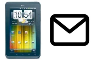 Configurer le courrier dans HTC EVO View 4G