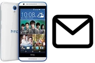 Configurer le courrier dans HTC Desire 620