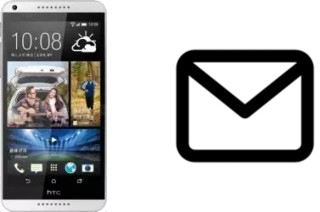 Configurer le courrier dans HTC Desire 816 Dual