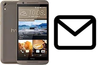 Configurer le courrier dans HTC One E9s dual sim