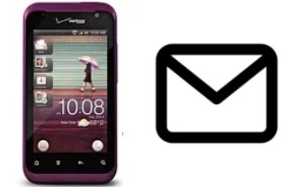 Configurer le courrier dans HTC Rhyme CDMA