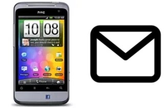 Configurer le courrier dans HTC Salsa