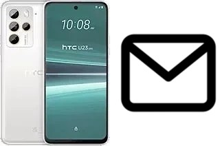 Configurer le courrier dans HTC U23 Pro